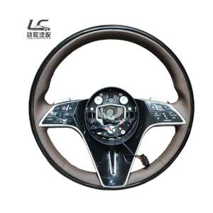 Volante Deportivo de Fibra de Carbono y Cuero <span class=keywords><strong>Nuevo</strong></span> de Fábrica para Modelos <span class=keywords><strong>Mercedes</strong></span>-Benz Clase S (S300-S65) Diseño Deportivo Mejorado - Product Image 1