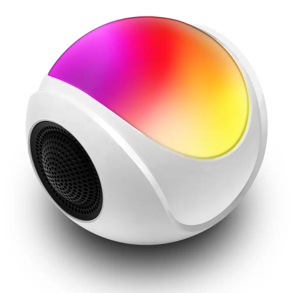 Regalo creativo audio mini desktop colorato serie da esterno nuova scheda plug-in altoparlante Bluetooth