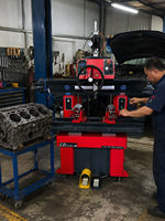 Machine à alésage de soupapes RICHON LD180D, équipement de réparation et de rectification de culasse, réparation de moteur