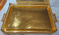 Luxe Opslag Notenplaat Bruiloft Geschenkblad Decoratie Gouden Dienblad Fruit Serveerschaal