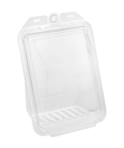 Secure Freshness Grab-N-Go Caja De plástico reciclable para sándwich Tamper Evident Uso industrial para almacenamiento de alimentos - Product Image 2