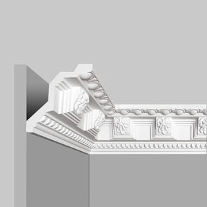 Haute qualité moderne léger polyuréthane Pu étanche écologique décoration murale plâtre corniche moulage pour plafond - Product Image 1