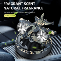 Diffuseur d'arômes solaire à évaporation naturelle, design avion moderne, désodorisant de voiture, best-seller