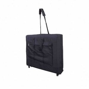 BSCI Factory <b>Wheeled</b> Massage Table Adjustable Carry Case <b>Bag</b> Folding Wholesale for Massage Table Black - Product Image 1