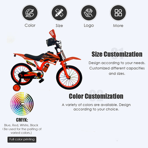 Nouveau vélo pour enfants à cadre en acier, 12, <span class=keywords><strong>16</strong></span>, 20 <span class=keywords><strong>pouces</strong></span>, 2 vitesses, avec roues d'apprentissage, pour garçons et filles de 3 à 8, 11, 12 ans - Product Image 3