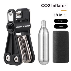 Kit d'outils portable professionnel en acier allié 18 en 1, le mieux noté, <span class=keywords><strong>multi</strong></span>-outils pour vélo, camping et voyage - Product Image 5