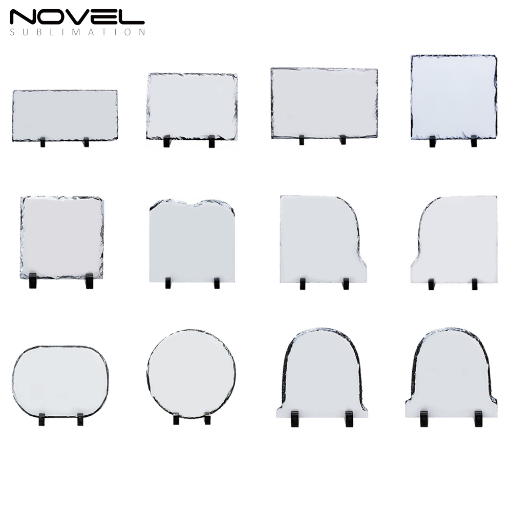 Круглые овальные прямоугольные различные формы классические индивидуальные фото рок сублимационные чистые фото рок шифер