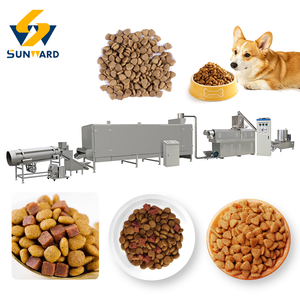 Machine multifonctionnelle pour la fabrication d'aliments pour animaux <span class=keywords><strong>de</strong></span> compagnie, ligne <span class=keywords><strong>de</strong></span> production <span class=keywords><strong>de</strong></span> granulés flottants et coulants pour aliments pour poissons, extrudeuse pour aliments pour chats et lapins - Product Image 1