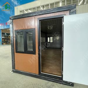 कम कीमत 20 फीट 40 फीट फोल्डेबल कंटेनर हाउस प्रीफैब कंटेनर कैम्पिंग होम अस्थायी साइट कार्यालय - Product Image 3