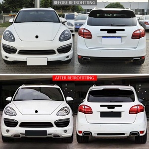 2011-2014 New Condition Upgrade Front Lip Rear Lip <b>Door</b> Panel Wheel Arch Bumper Modif for Cayenne 958 - Product Image 2