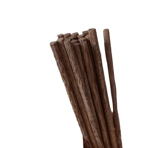 Baguettes Yuanjin en bambou et bois massif 25 cm, bois de santal rouge, bois de santal jaune, bois de wengé, lavage à la main uniquement - Product Image 5