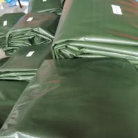 Bâche en polyéthylène imperméable pour conteneur à ouverture supérieure, couverture robuste en PE avec œillets renforcés