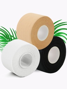 Cinta Deportiva <span class=keywords><strong>de</strong></span> Algodón Transpirable con Borde Dentado y Pegamento <span class=keywords><strong>de</strong></span> Óxido <span class=keywords><strong>de</strong></span> <span class=keywords><strong>Zinc</strong></span> <span class=keywords><strong>para</strong></span> Soporte <span class=keywords><strong>de</strong></span> Muñeca y Codo, Vendaje <span class=keywords><strong>de</strong></span> Boxeo Unisex, 1.5 pulgadas X 10 yardas - Product Image 2