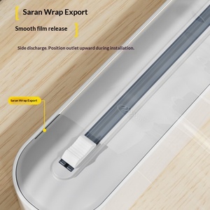 Distributeur de <span class=keywords><strong>film</strong></span> <span class=keywords><strong>alimentaire</strong></span> mural en plastique avec coupeur, ventouse, coupeur de <span class=keywords><strong>film</strong></span> <span class=keywords><strong>alimentaire</strong></span> pour la cuisine - Product Image 3