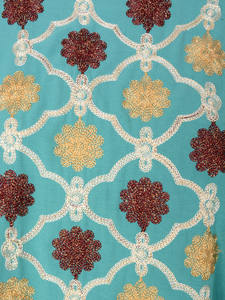 Túnica de Oriente Medio Abaya Musulmane Hijab Nueva ropa musulmana Temperamento Bordado elegante Cuello redondo Abaya casual - Product Image 2