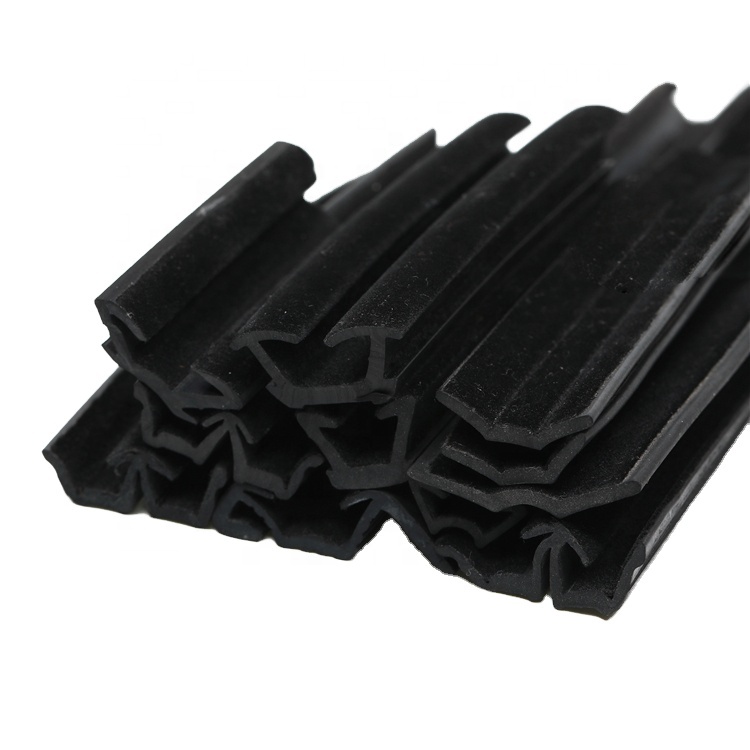 waterproof t shaped weather glass window rubber seal strip for Electric tricycle