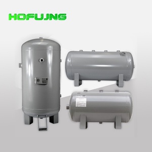 ASME Custom Aluminum/Stainless Steel Compressor Tank <b>Small</b> Horizontal Vacuum Buffer Pressure Air Reservoir Tank - Product Image 3