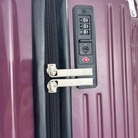 Vente en gros Logo personnalisé Grand chariot à bagages ensemble de valise à main de haute qualité avec nouveau Design bagages de voyage