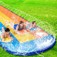 Tapis de surf gonflable en PVC en forme de requin pour trois enfants, jouet aquatique d'extérieur, capacité 3L, FY FY-01, outils et accessoires de piscine