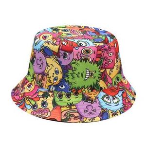 Top Sales Vintage Style Cotton Fabric Bucket <b>Hat</b> Designer Custom Logo Printed Outdoor Fishing Cycling <b>Summer</b> Style - Product Image 4
