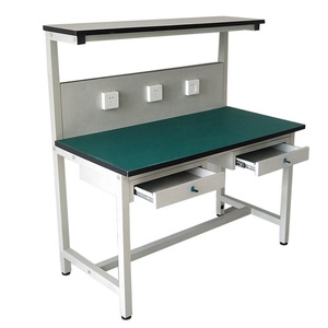 Mesa <span class=keywords><strong>de</strong></span> <span class=keywords><strong>Trabajo</strong></span> Antiestática Plegable <span class=keywords><strong>de</strong></span> Aleación <span class=keywords><strong>de</strong></span> Aluminio o Hierro <span class=keywords><strong>para</strong></span> Producción en Talleres Industriales - Product Image 2