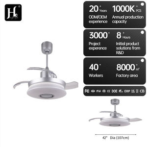 Ventilador de Techo Moderno Minimalista Dorado de 42 Pulgadas con Luz, Control Remoto, para Sala de Estar, Comedor, Dormitorio, Ventilador de Techo Inteligente - Product Image 4