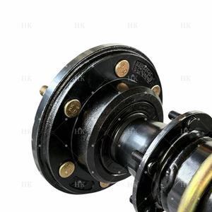 Essieu à ressorts à lames de 6000 lb, 6 goujons, sans freinage, facile à lubrifier, pour remorques - Product Image 4