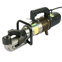 Outil portable de cintrage et de coupe de barres d'armature - Cintrage de barres d'acier 1500W et coupe de 16-23mm 220V pour l'entretien et la réparation sur site