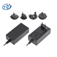 Adaptateur de pilote de LED à prise murale UE 48W sans scintillement 12V 4A 24V 2A Alimentation pour bandes lumineuses à LED et lampadaire