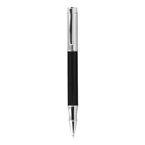 Bolígrafo Roller de Metal Negro y Cromado, Instrumento de Escritura Funcional - Product Image 3