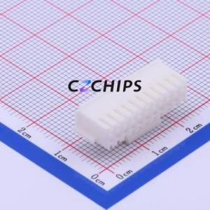 A2008H-2x11P Housing (Wire-to-Board / Wire-to-Wire) P=2mm Connector ( Jack Structure: 2x11P )( Pitch: 2mm )( Row Spacing: 2mm ) - Product Image 1