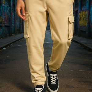 Pantalones Deportivos para Hombre, Tela Suave y Ligera, Cintura Elástica, Corte Regular Cómodo, Ropa Informal para el Día a Día - Product Image 5
