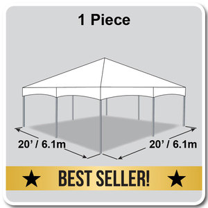 Celina bên lều cho các sự kiện bên thuê đám cưới Lều chủ loạt Khung lều 20ft x 20ft (6.1m x 6.1m) - Product Image 5