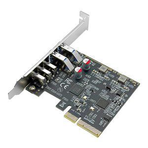 <span class=keywords><strong>PCI</strong></span> <span class=keywords><strong>Express</strong></span> USB3.2 Tipo C Adaptador de <span class=keywords><strong>5</strong></span> puertos Hub Sin fuente de alimentación 10Gbps ASM2142 Tarjeta de expansión de Chipset para computadora de escritorio - Product Image 3