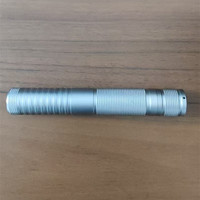 XPL311B1 Class1 Pena Laser Aluminium Biru 5-in-1 dengan Kepala Pola dan Daya 1mW
