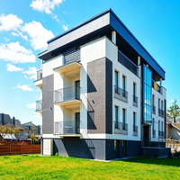 Prix d'usine pour immeuble d'appartements en structure acier, conception 3D gratuite, kit résidentiel modulaire multi-étages à montage rapide