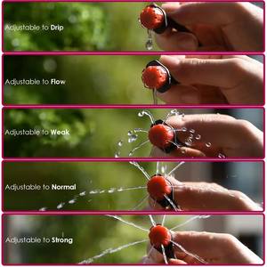 Kit d'irrigation goutte à goutte 1/2 pouce en PVC, raccord rapide, système d'arrosage efficace pour jardin et plantes d'extérieur - Product Image 4