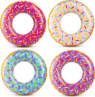 Anneau de natation pour adultes, jouets aquatiques, accessoires, beignets, piscine gonflable, vente en gros