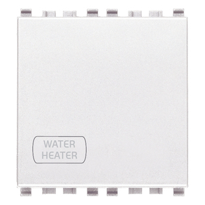 Interruttore per Scaldabagno 2P 20AX Bianco 5.1x4.3x5.3cm - Product Image 1