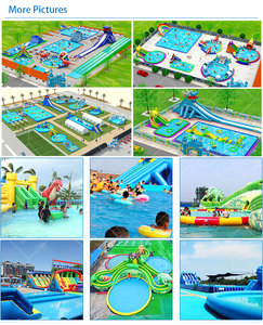 Diseño y Construcción de Parques Acuáticos Inflables Comerciales Grandes para Interiores/Exteriores, Personalizados para Proyectos de Parques, Resistentes al Fuego e Impermeables 3 - Product Image 6