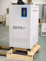 Stabilisateur de tension SVC AVR en cuivre robuste 50 kVA TNS triphasé CE ISO pour l'alimentation électrique des stations de pompage d'eau en Tanzanie