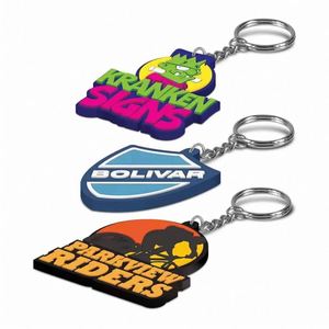 Cadeau promotionnel OEM, porte-clés personnalisé en caoutchouc 2D, porte-clés en forme de moto, porte-clés en PVC souple 3D - Product Image 4