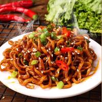 Love Circle 5-pack Instant Noodles Lian Yuan Turkey Noodles Sweet Spicy Korean-Style Handmade 4-Minute Cooking Powder