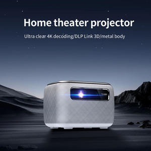 EU OEM ODM WholesaleToumei V8 Smart DLP <b>Projector</b> 4K Support Rechargeable Battery <b>Android</b> Portable <b>Projector</b> Built-in Speakers - Product Image 1