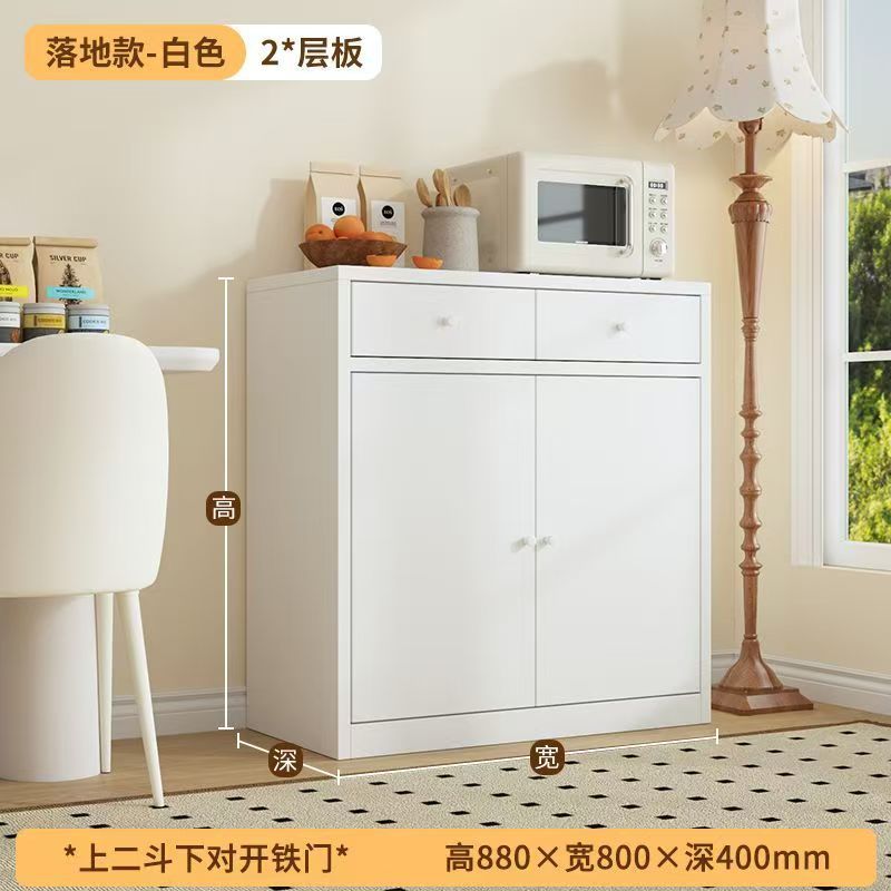 Modelo de suelo con puerta de hierro inferior de 800 mm de ancho