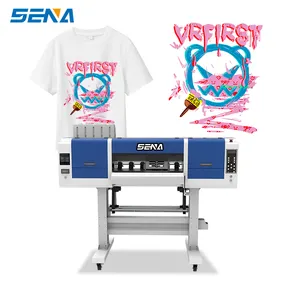 Small DTF clothing printing machine LOGO pattern inkjet digital DTF printer UV leather flexible printing