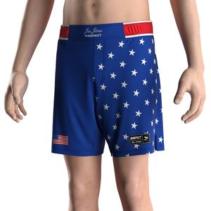 Pantalones Cortos Deportivos para Hombre US Nation Elite, Diseñados para el Movimiento, Tejido Transpirable y Diseño Inspirado en la Bandera Nacional - Product Image 5