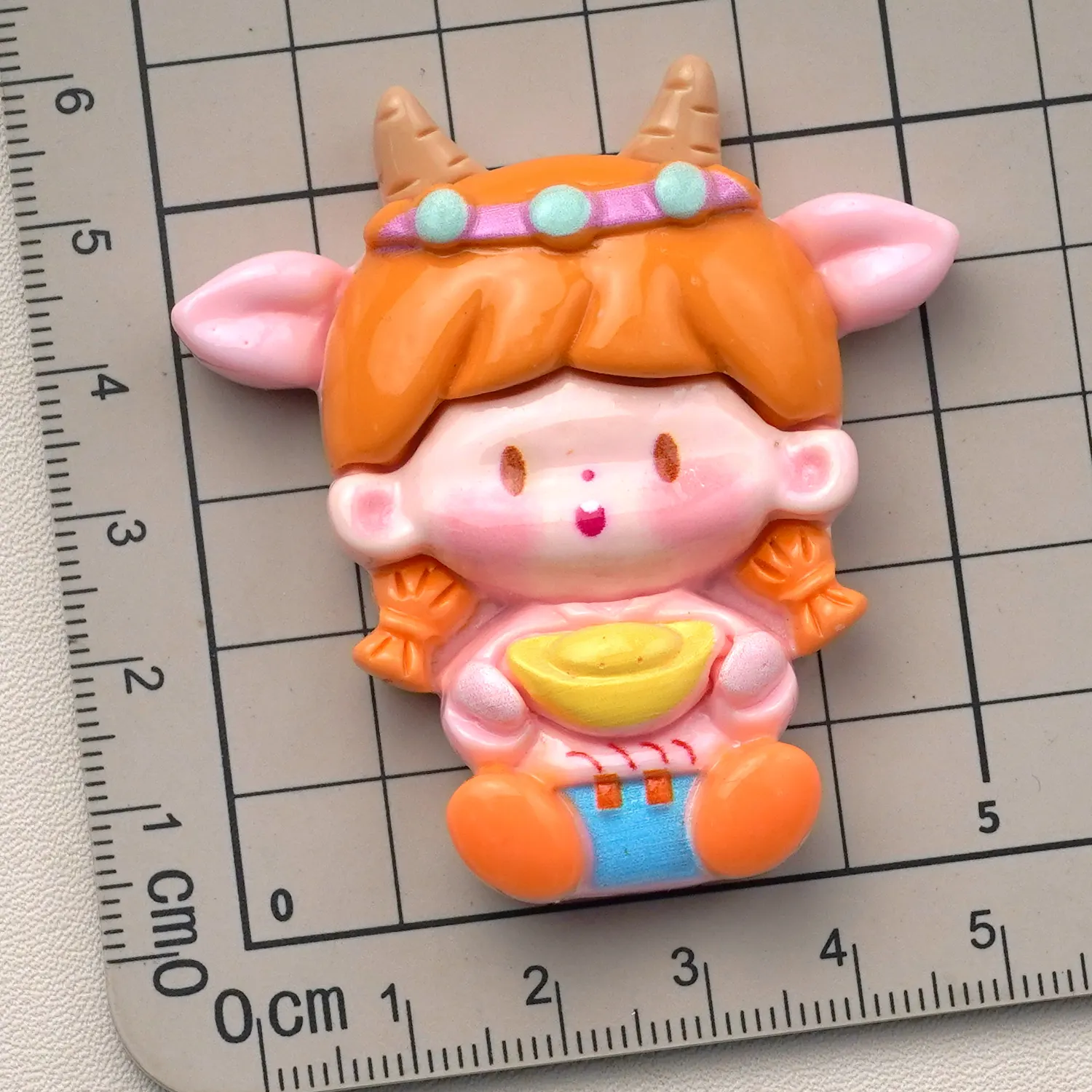 Hot selling kawaii animal cartoon flatback cabochon resin accessories for handmade crafts DIY home decoration accessories