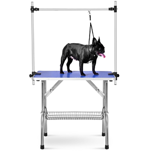 MT MEDICAL - Table de toilettage pour chien pliable en acier inoxydable, réglable en hauteur, portable, pour salon de coiffure pour animaux - Product Image 2