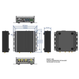 GGDX 100 TOPS Compatible con POE Orin NX 16GB Computadora con IA para Computación - Product Image 2